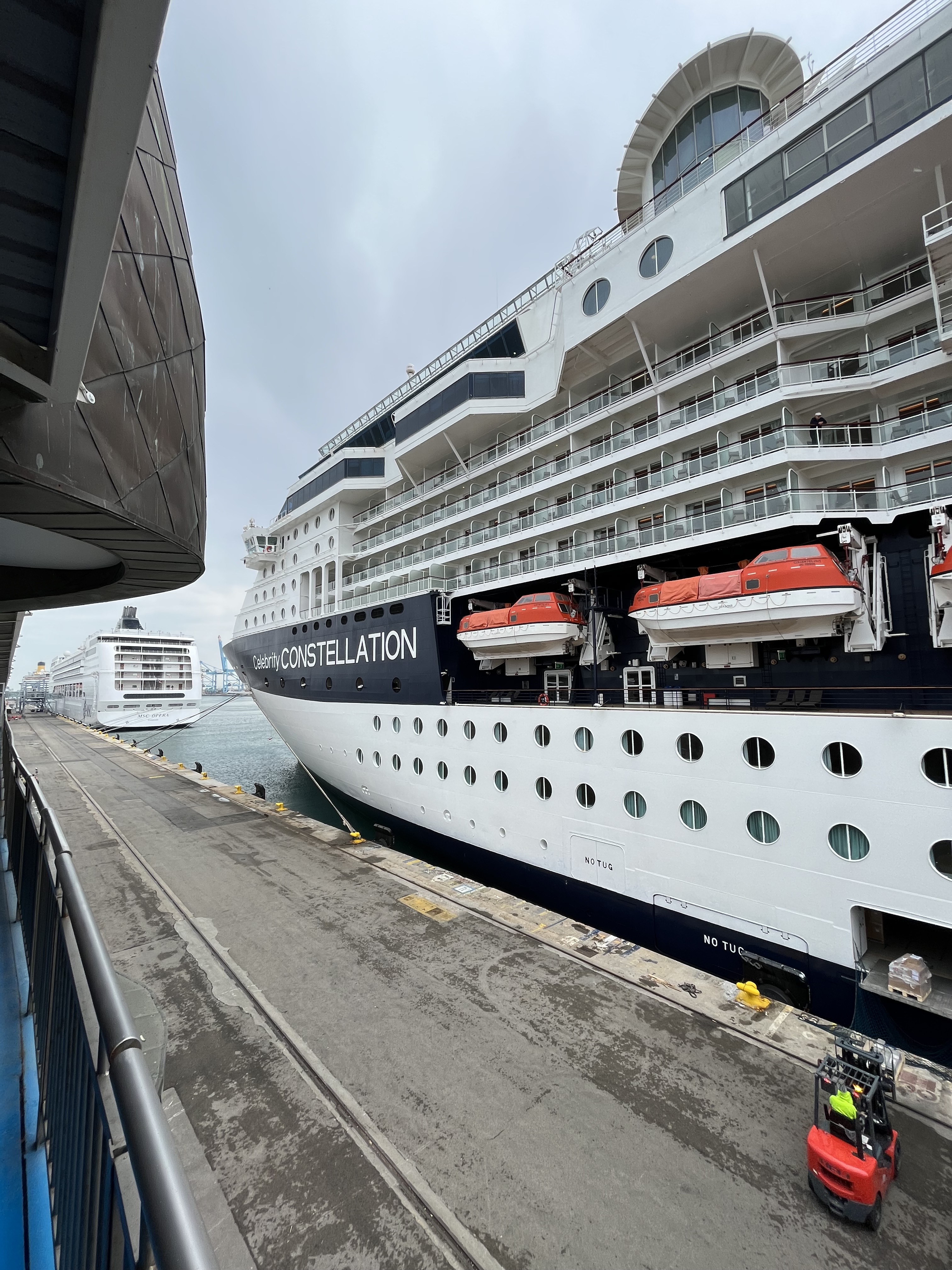 Celebrity Constellation Port Side Forward