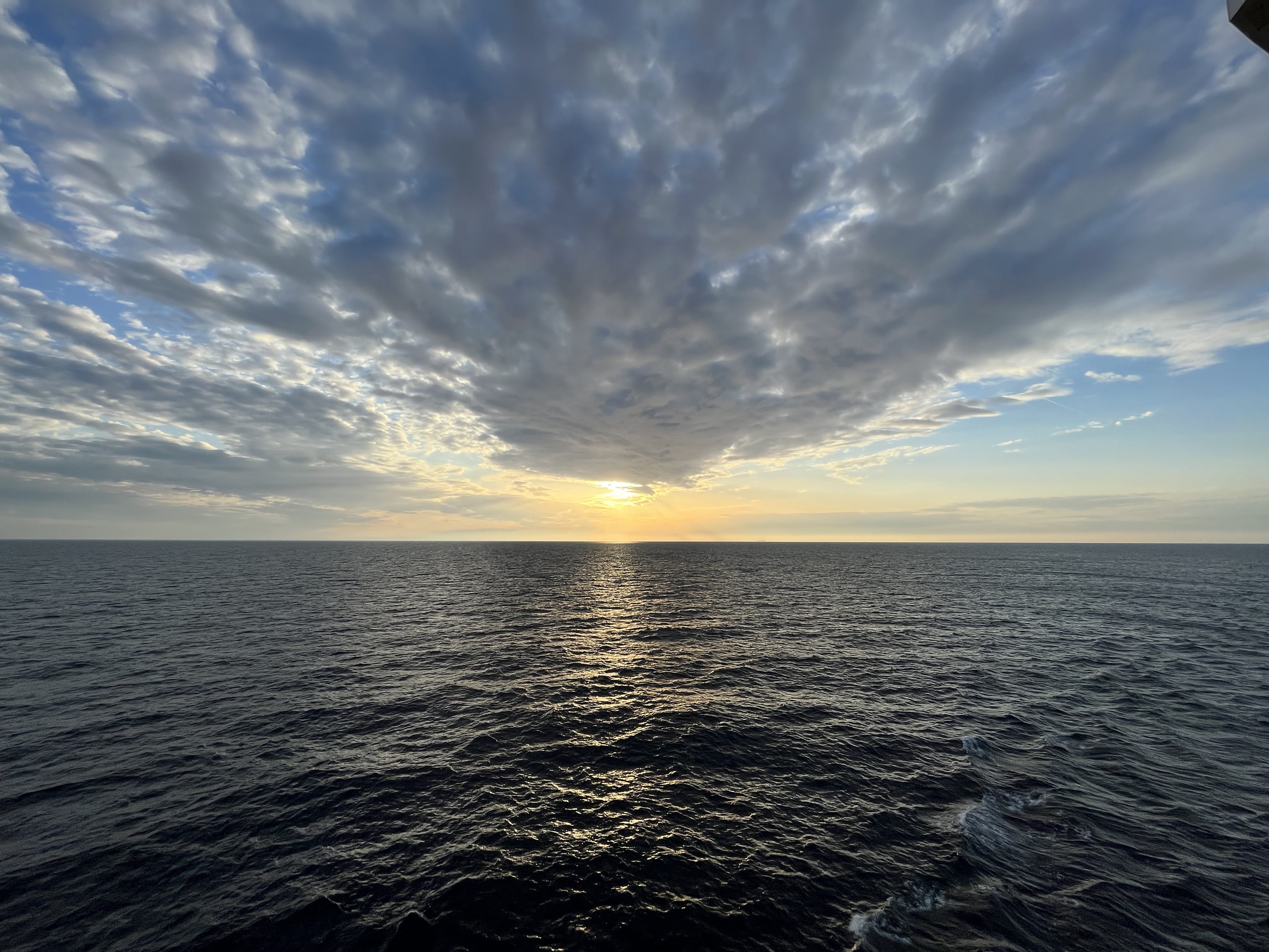 Sunset at Sea